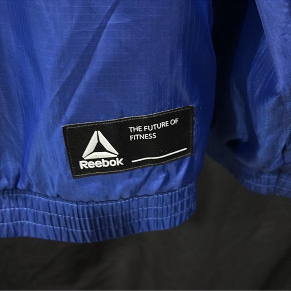 Reebok Kids Vibrant Blue and Neon Jacket - Picture 4 of 7